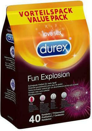 Durex Προφυλακτικά Fun Explosion 40τμχ