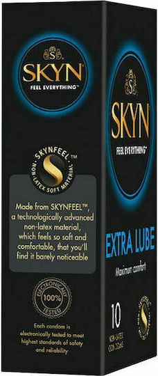 Skyn Προφυλακτικά Extra Lube 10τμχ 53mm Natural