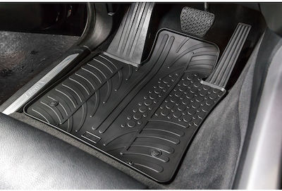 Gledring Set of Front and Rear Mats 4pcs from Rubber for Toyota Aygo Black