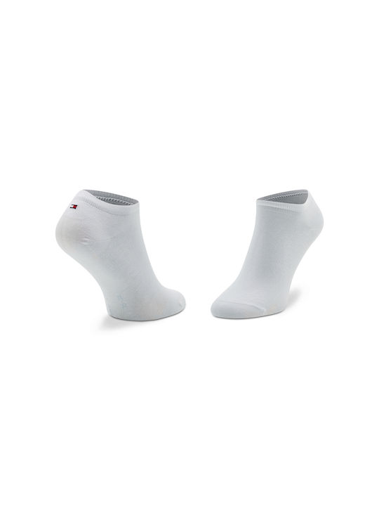Tommy Hilfiger Women's Solid Color Socks Light Blue / White 2Pack