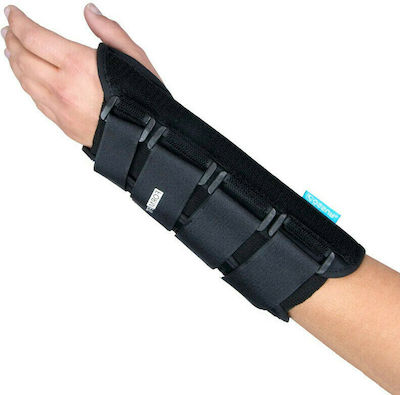 Ortholand Formfit Wrist 25 Νάρθηκας Καρπού 25cm Αριστερής Πλευράς σε Μαύρο Χρώμα