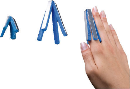 Anatomic Help 0252 Guler Degetul în Albastru Culoare