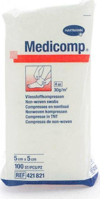 Hartmann Non-Sterile Gauze Pads 5x5cm Medicomp 100pcs