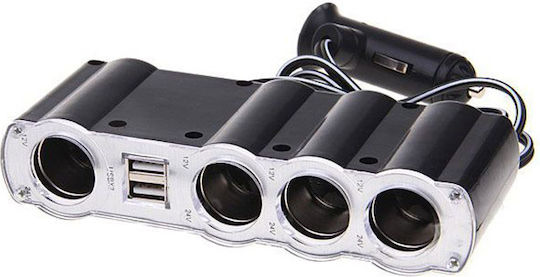 Auto Gs WF-4008 Auto-Ladegerät 60W mit Anschlüssen: 2xUSB