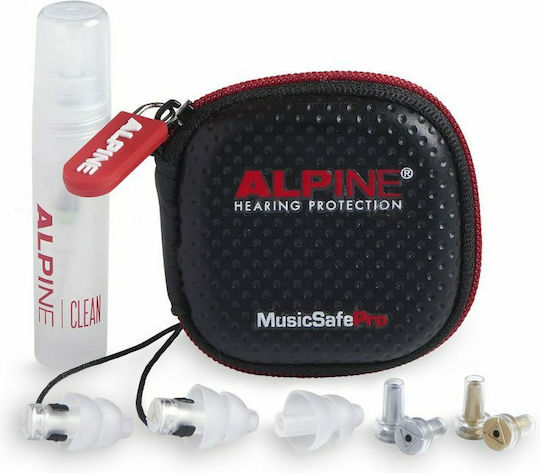 Alpine MusicSafe Pro Ohrstöpsel in Transparent Farbe 111.24.101 2 Stück