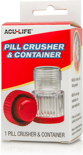 Acu-Life Pillenmühle in Rot Farbe PC12