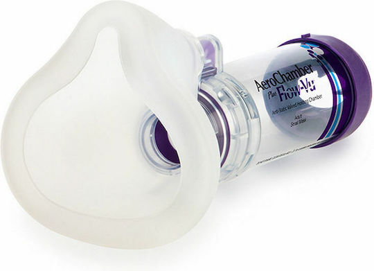 Trudell Aerochamber Plus Flow Vu Spacer Device with Mask & Mouthpiece