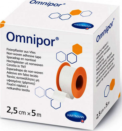 Hartmann Omnipor Paper Non Woven Bandage Tape 2.5cm x 5m