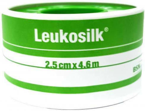 BSN Medical Leukosilk Μεταξωτή Επιδεσμική Ταινία 2.5cm x 4.6m