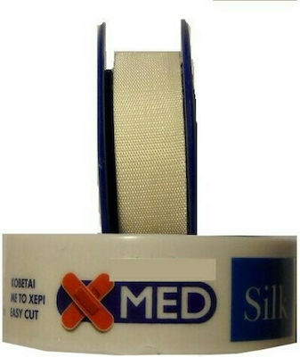 Medisei X-Med Silk Μεταξωτή Επιδεσμική Ταινία 5cm x 5m