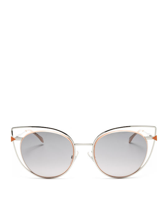 Fendi Palladium Ochelari de soare Portocaliu cu Cadru & Gri Lentilă Fendi Palladium Ochelari de soare Portocaliu cu Cadru & Gri Lentilă