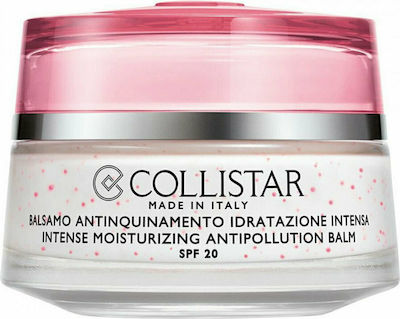 Collistar Idro-Attiva 72ωρο Ενυδατικό Balm Προσώπου Ημέρας με SPF20 για Ξηρές/Ευαίσθητες Επιδερμίδες 50ml