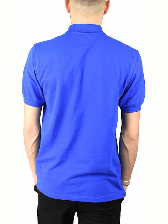 B&C Safran Men's Short Sleeve Promotional Blouse Royal