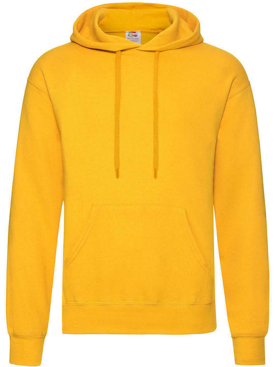 Fruit of the Loom Classic Men's Long Sleeve Promotional Sweatshirt Sunflower