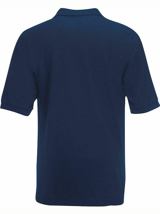 Fruit of the Loom Premium Men's Short Sleeve Promotional Blouse Navy Blue