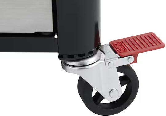 Weber Genesis SX-435 Газово Барбекю Чугунена Решетка 86брx48брсм. с 4 бр 14.1кВт и Страничен Нагревател