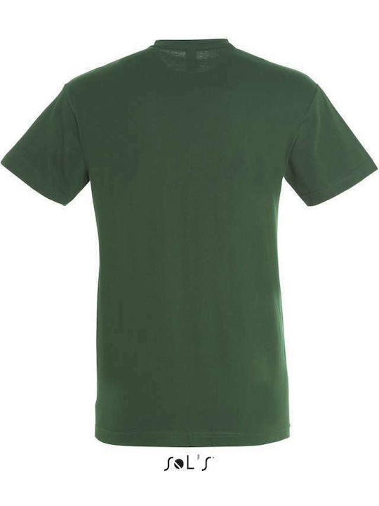 Sol's Regent Men's Short Sleeve Promotional T-Shirt Bottle Green