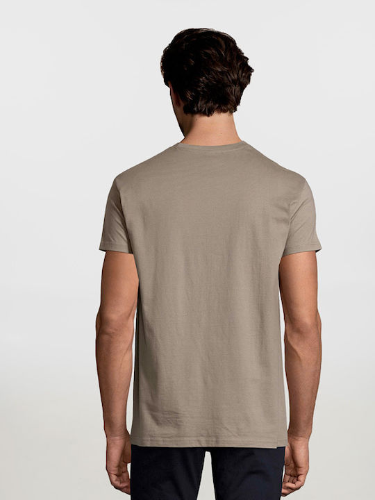 Sol's Ανδρικό Διαφημιστικό T-shirt Κοντομάνικο σε Χρώμα
