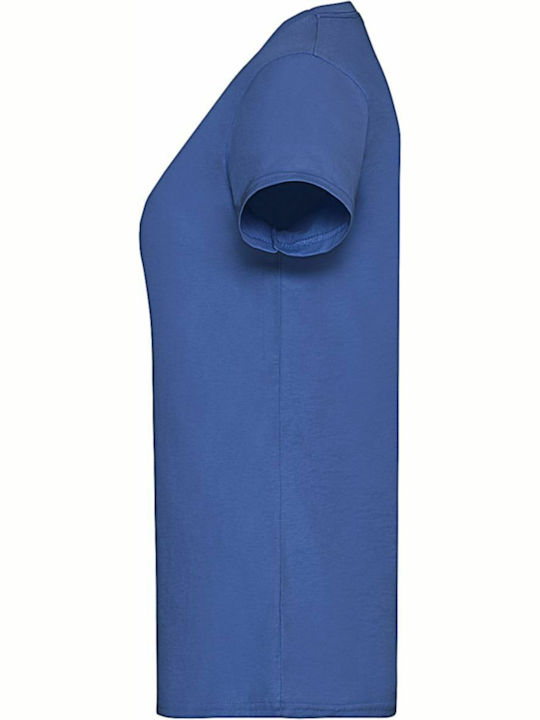 Fruit of the Loom Valueweight T Women's Short Sleeve Promotional T-Shirt Royal