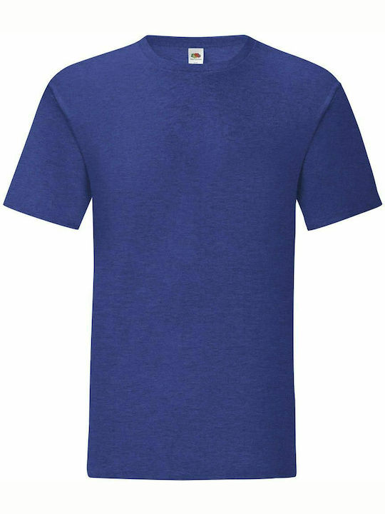 Fruit of the Loom Iconic 150 T Ανδρικό Διαφημιστικό T-shirt Κοντομάνικο Royal Blue