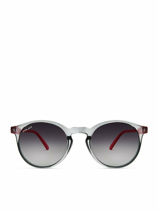 Polar Ochelari de soare Transparent cu Cadru & Gri Lentilă Polar Ochelari de soare Transparent cu Cadru & Gri Lentilă