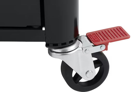 Weber Genesis Smart EPX-335 Ψησταριά Υγραερίου Μαντεμένιας Σχάρας 86x48εκ. με 3 Εστίες 11.4kW και Πλαϊνό Μάτι 3.5kW