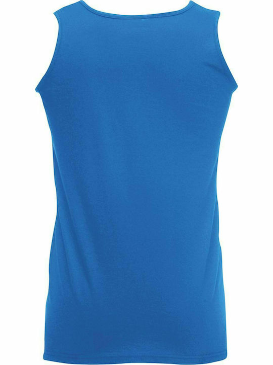 Fruit of the Loom Valueweight Athletic Ανδρική Διαφημιστική Μπλούζα Αμάνικη Royal