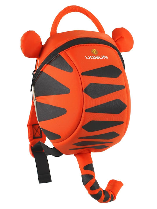 Littlelife L10817 001244 Tiger Σχολική Τσάντα Πλάτης Νηπιαγωγείου Πορτοκαλί
