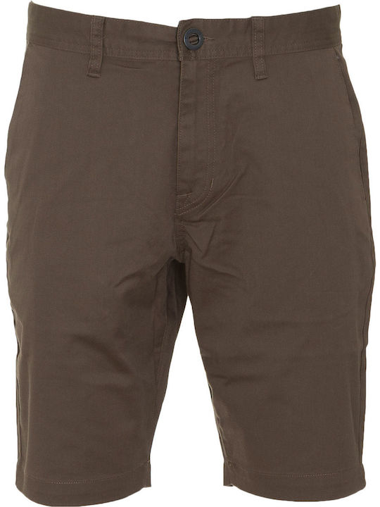 Frickin Modern Stretch Ανδρική Βερμούδα Chino Καφέ