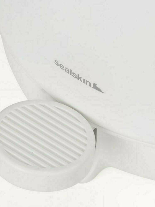 Sealskin -300 Μεταλλικό Καλαθάκι Μπάνιου 5lt Λευκό