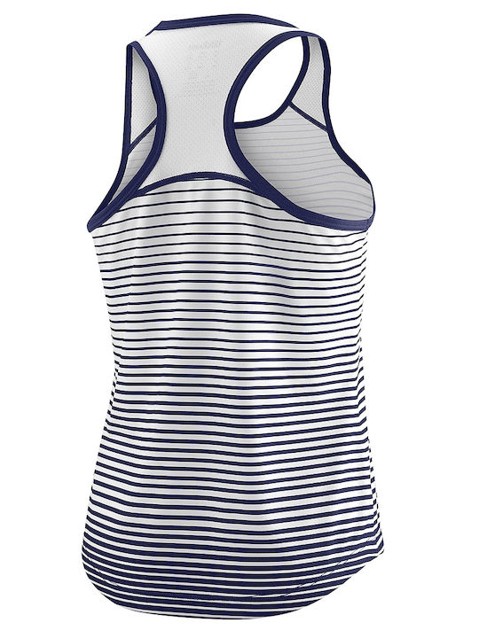 Wilson Team Women's Athletic Blouse Sleeveless Navy Blue