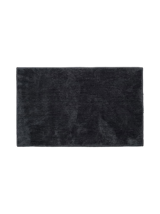 Sealskin Non-Slip Bath Mat Microfiber Doux 800115 Dark Grey 50x80cm