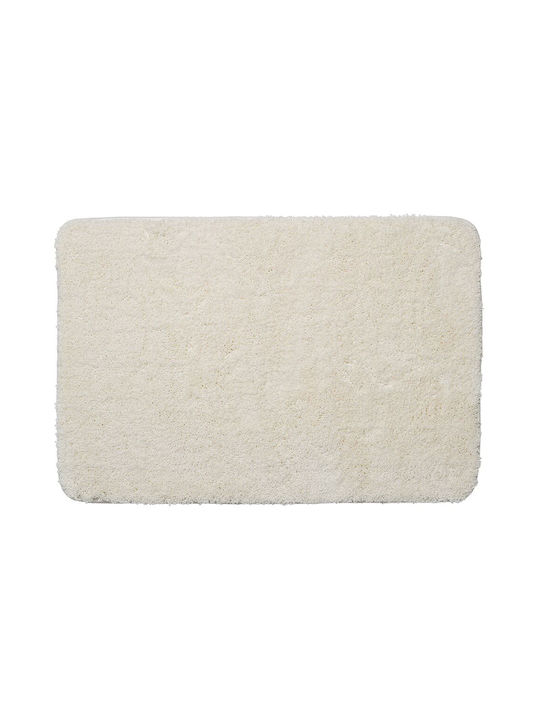 Sealskin Αντιολισθητικό Πατάκι Μπάνιου Microfiber Angora 800120 Off White 60x90εκ.