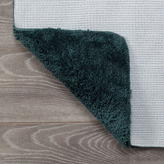 Sealskin Αντιολισθητικό Πατάκι Μπάνιου Microfiber Angora 800119 Dark Green 60x90εκ.