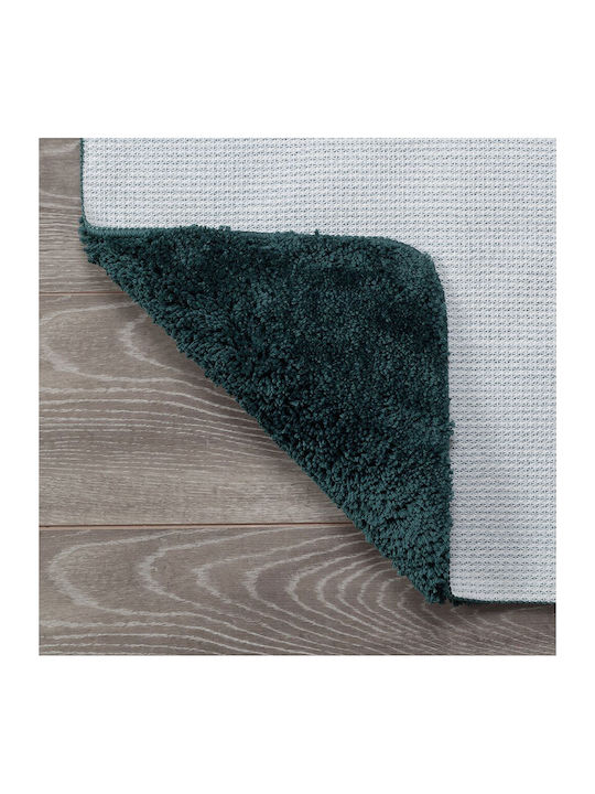 Sealskin Αντιολισθητικό Πατάκι Μπάνιου Microfiber Λεκάνης Angora 800123 Dark Green 55x60εκ.