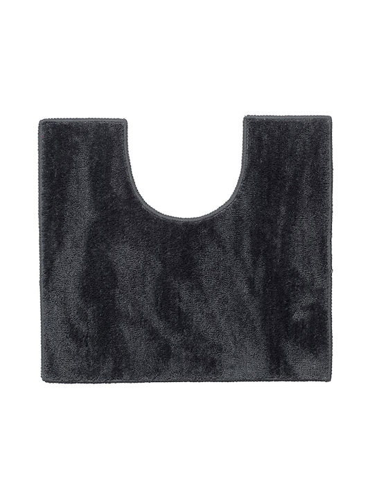 Sealskin Covoraș de Baie Microfibra Toaletă Doux 800116 Gri închis 45x50buc