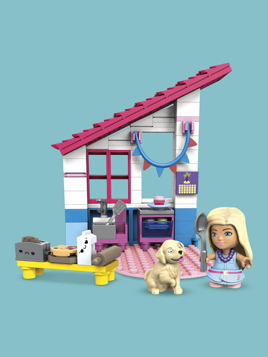 Плеймейт свещ Barbie Mega Bloks Къща Malibu за 5+ години Години Barbie
