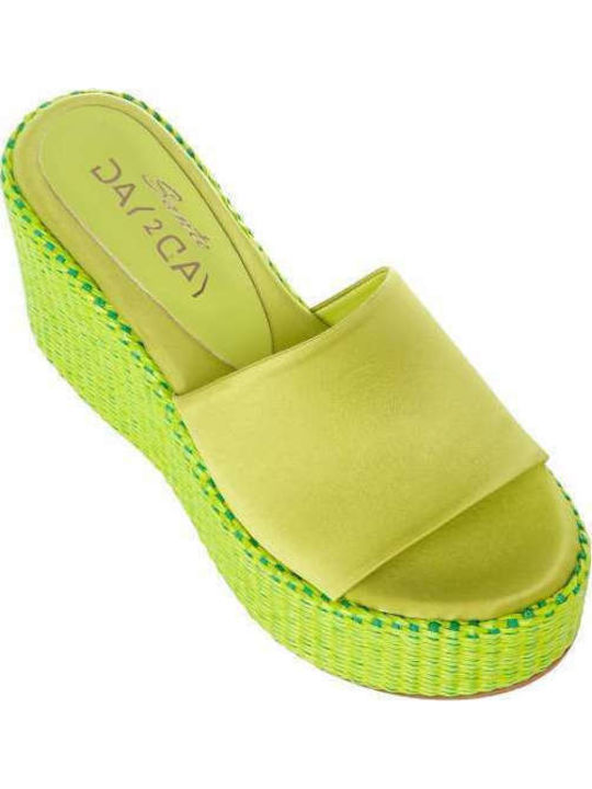 Platforme Dama Tip Slip On Verzi