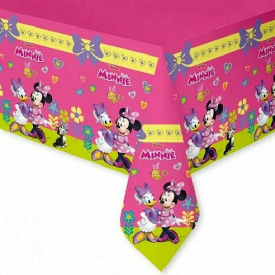 Procos Party Tablecover Minnie Plastic 180x120cm 87865