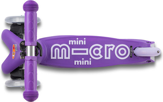 Micro Kids Scooter Foldable Mini Deluxe Foldable 3-Wheel for 2-5 Years Purple