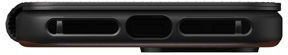 Nomad Rugged Rustic MagSafe Book Δερμάτινο 0.75mm Καφέ (iPhone 13 Pro)