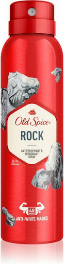 Old Spice Rock with Charcoal Antiperspirant Deodorant sub formă de Spray 150ml