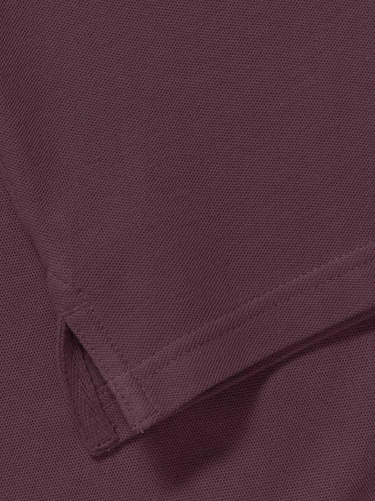 Russell Europe Ανδρικό Διαφημιστικό T-shirt Κοντομάνικο Burgundy