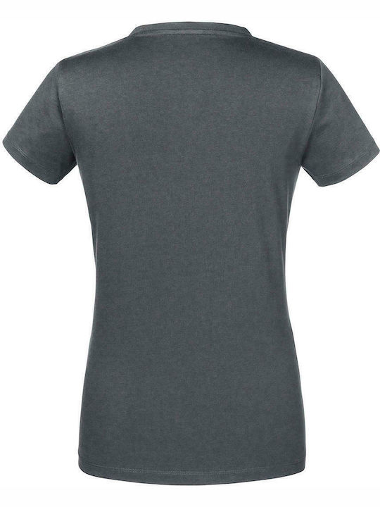 Russell Europe Women's Short Sleeve Promotional T-Shirt Convoy Grey