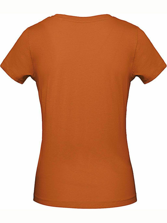 B&C Inspire Women's Short Sleeve Promotional T-Shirt Urban Orange