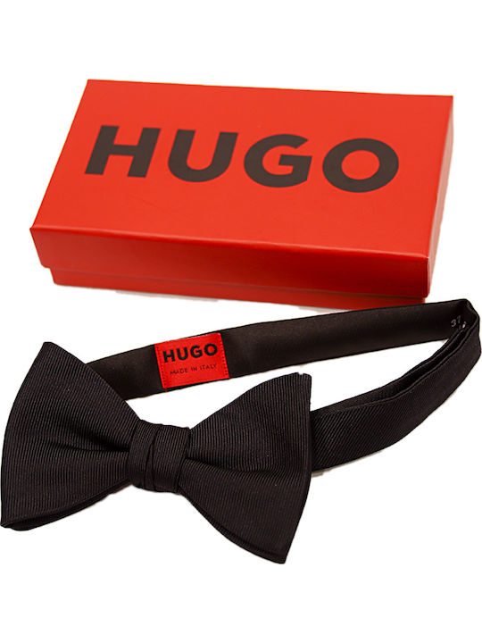 Hugo Υφασμάτινo Παπιγιόν Dressy Μαύρο