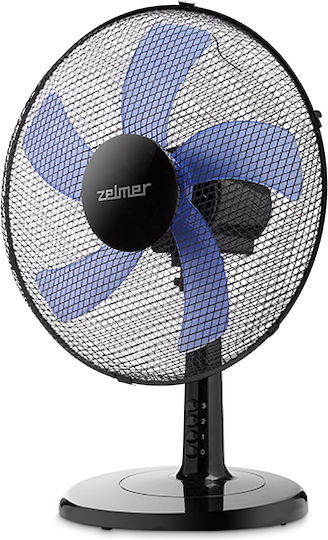 Zelmer Zelmer Tischgerät Ventilator 50W Lüfterdurchmesser 40cm Schwarz