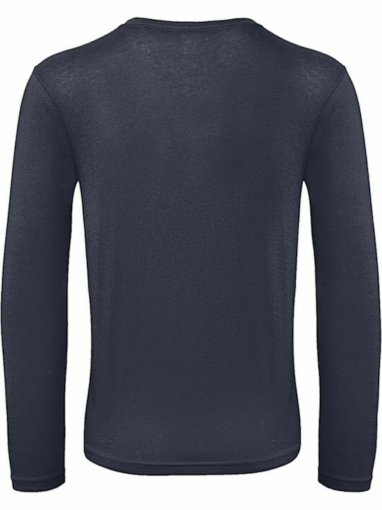 B&C Inspire LSL Men's Long Sleeve Promotional Blouse Urban Navy TM070-006