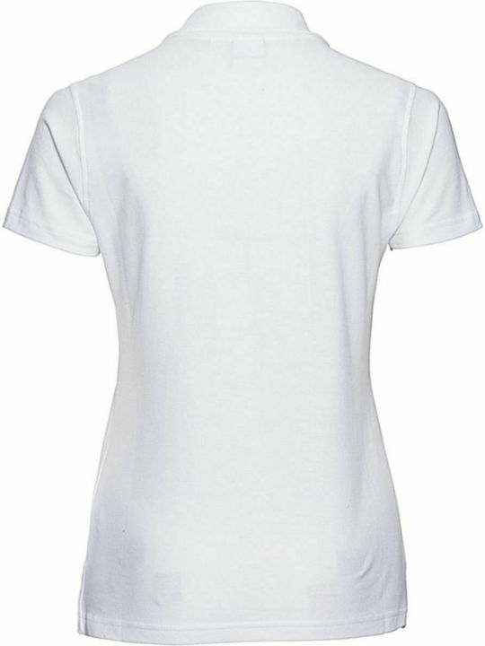 Russell Europe Ultimate Women's Short Sleeve Promotional Blouse White