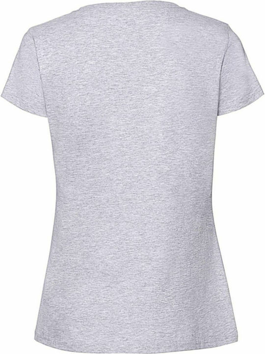 Fruit of the Loom Ladies Ringspun Premium T Ash